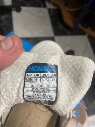 Hoka Clifton 9 Verde/Azul