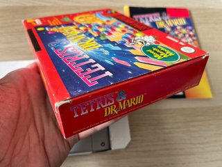 Tetris & Dr. Mario SNES PAL Noe