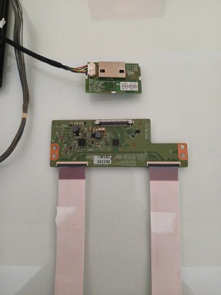 Placa base y fuente alimentación LG 49LF630V