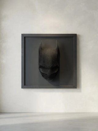 Quadro 3D Batman - Scultura da Parete