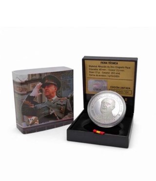 Moneda Franco Chapado Plata Ed. Limitada