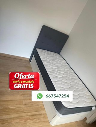 Canape y colchon 90x190 105x190 135x190 150x190