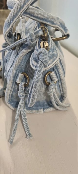 Borsetta in jeans con tracolla