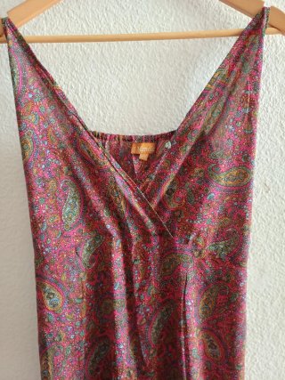 Mono de seda estampado verano talla M/L