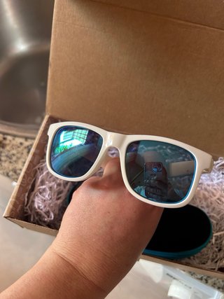Gafas de sol Orao blancas y azules