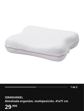 Almohada IKEA 41x71cm