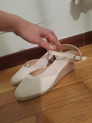 Sandalias tacon talla 37