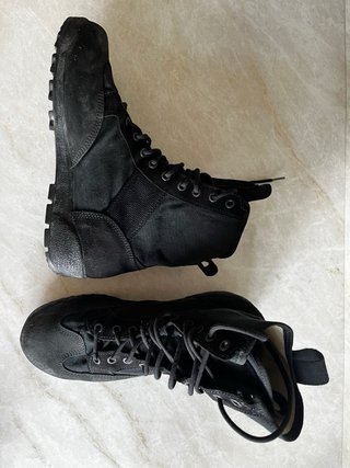 Bota policial militar Crispi Sahara Evo Negra