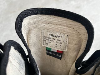 Bota policial militar Crispi Sahara Evo Negra