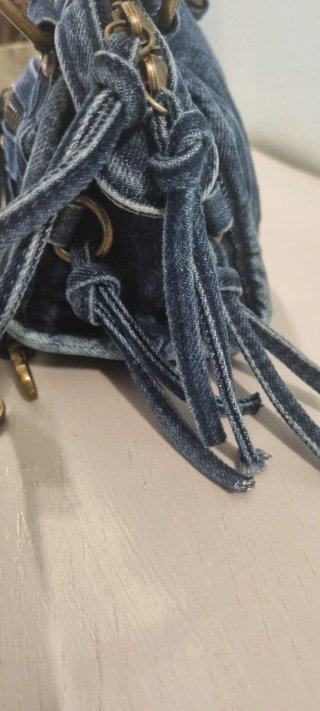 Borsetta in jeans con tracolla