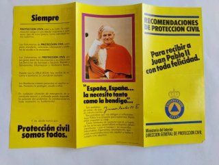 Visita Papa Juan Pablo II, 1982. Merchandising