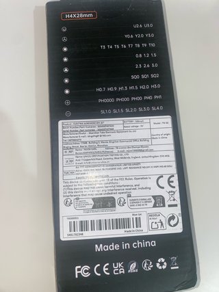Destornillador Eléctrico Precisión + Accesorios
