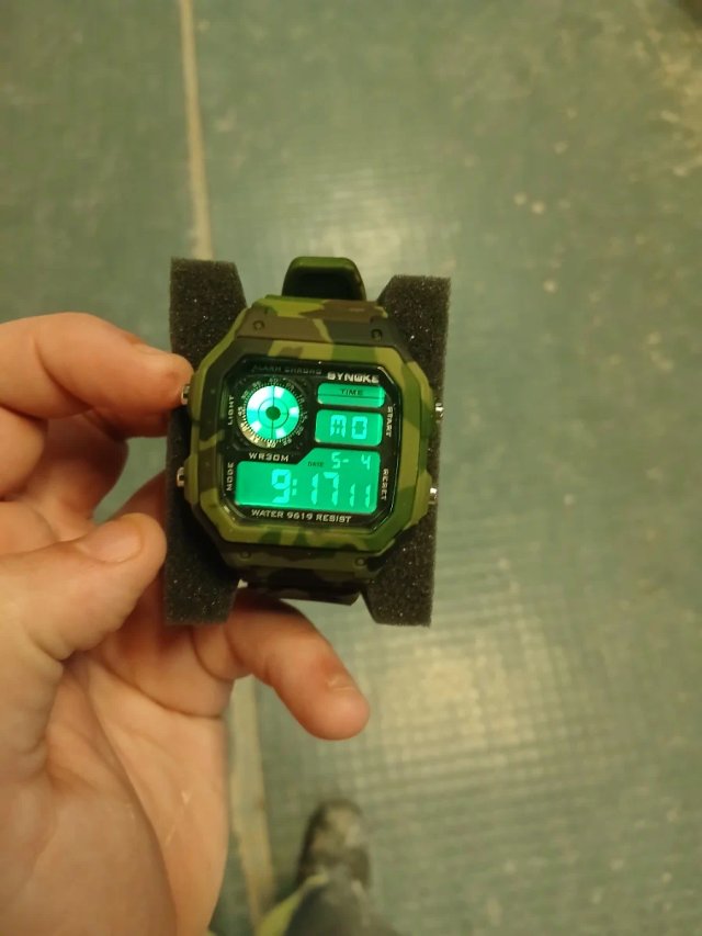 Reloj Synoke Camuflaje WR30M