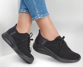 Zapatillas Skechers Slip-ins Mujer Negras