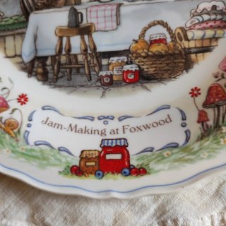 🇬🇧 Wedgwood Foxwood Tales 2 Piatti da collezione