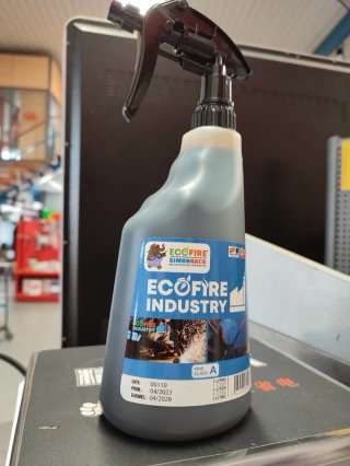 Extintor ECOFIRE INDUSTRY 1 Litro