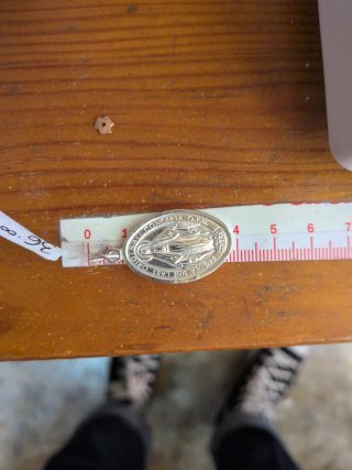 Medalla Milagrosa Plata Grande