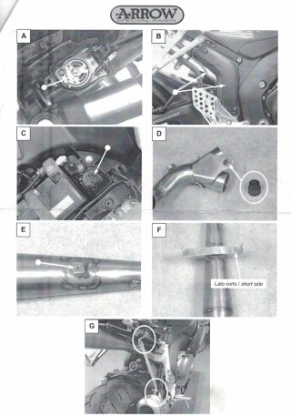 Tubo de escape Arrow Honda CBR 1000 RR
