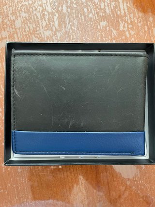 Portafoglio Uomo Inter Pelle Nero/Blu