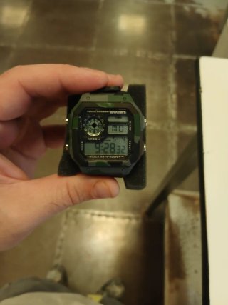 Reloj Synoke Camuflaje Militar WR30M