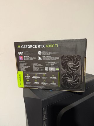 MSI GeForce RTX 4060 Ti Ventus 2X OC 8gb