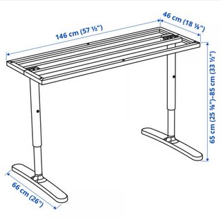 Estructura Escritorio Ikea BEKANT