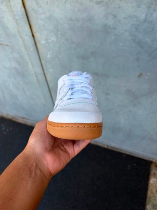 Reebok Workout Plus Bianche Gomma