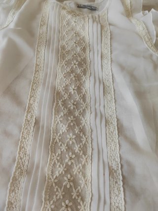 Blusa niña mayoral blanca