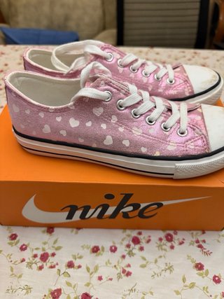 Deportivas Converse Corazones Talla 37