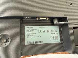 Monitor Samsung 23 Negro/Plata