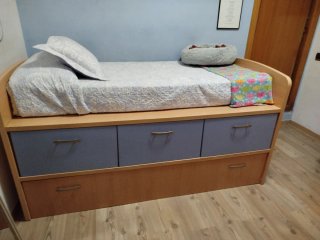 Cama nido 3 cajones + cama extra