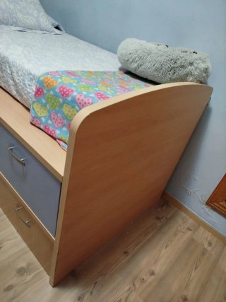 Cama nido 3 cajones + cama extra