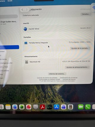 MacBook Air M3 Medianoche + Ratón original.