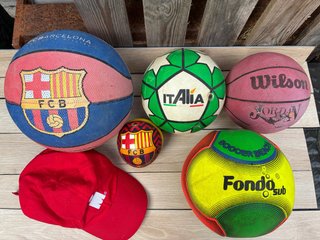 Set di Palloni: Calcio e Pallacanestro con cappellino in regalo