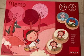 Memo Goula Caperucita Roja 18 piezas