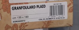 Plaid Granfoulard Bassetti Agrigento 135x190