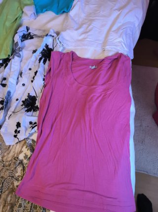 Lote Ropa MNG Rosa y Plateado