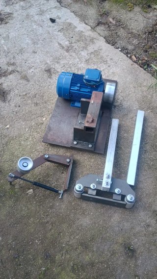 Proyecto de lijadora de banda 2x72.
