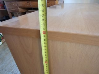 Mesa de escritorio de madera
