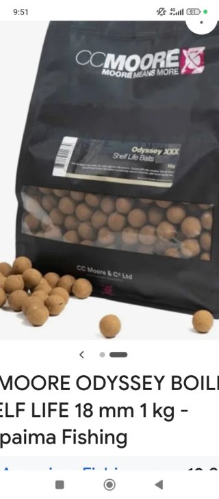 CC Moore Odyssey XXX Boilies