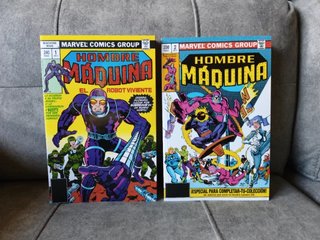 MARVEL LIMITED EDITION HOMBRE MAQUINA COMPLETA