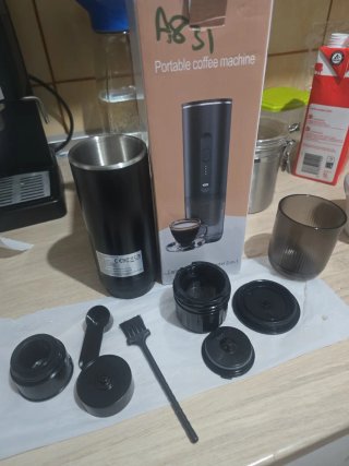 Cafetera Portátil Eléctrica