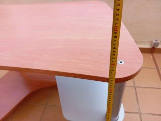 Escritorio juvenil madera y metal