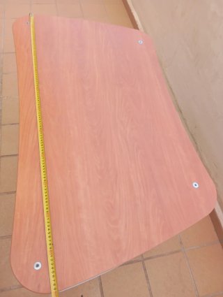Escritorio juvenil madera y metal