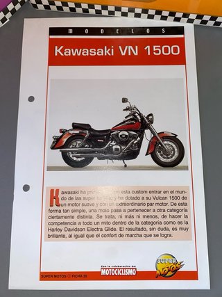 Réplica Kawasaki VN 1500 Maisto