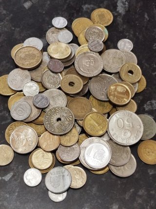 Lote 110 Monedas Españolas
