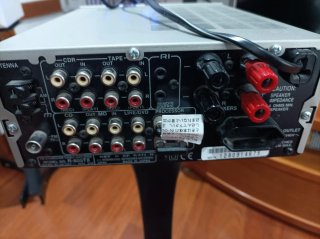 Amplificador Onkyo R-805TX Plata