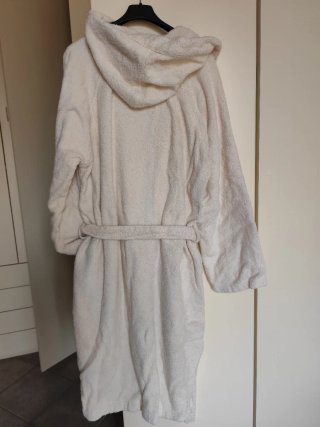 Accappatoio Zucchi spugna panna M/L