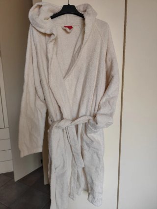 Accappatoio Zucchi spugna panna M/L