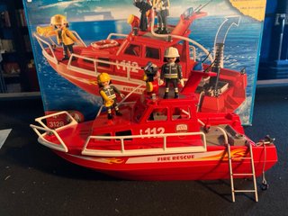 Barco Bomberos Playmobil 3128